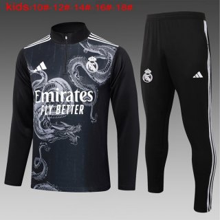 Enfant Training Real Madrid 2024-2025 Noir