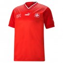 Maillot De Foot Suisse Domicile 2022 Rouge Pas Cher