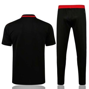 Polo Manchester United Ensemble Complet 2022 Noir Pas Cher