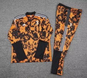 Survetement Juventus 2021-2022 Orange Noir Pas Cher