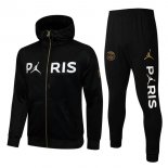 Sweat Shirt Capuche Paris Saint Germain 2022 Noir Pas Cher