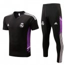 Maillot De Foot Real Madrid Ensemble Complet 2022-2023 Noir Pas Cher