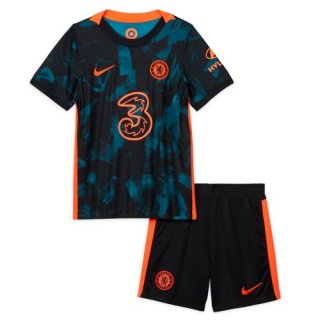 Maillot De Foot Chelsea Third Enfant 2021-2022 Pas Cher