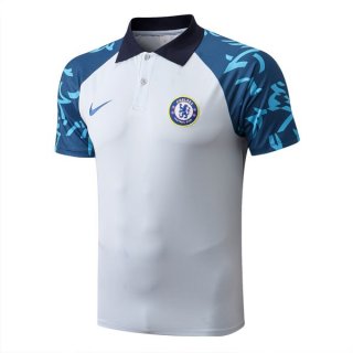 Polo Chelsea 2022-2023 Blanc Pas Cher