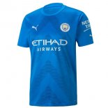 Thailande Maillot De Foot Manchester City Gardien 2022-2023 Bleu Pas Cher