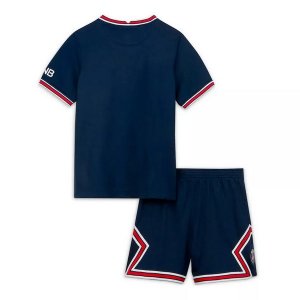 Maillot De Foot Paris Saint Germain Domicile Enfant 2021-2022 Bleu Pas Cher