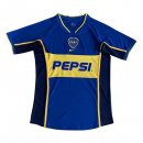 Thailande Maillot De Foot Boca Juniors Domicile Retro 2002 Bleu Pas Cher