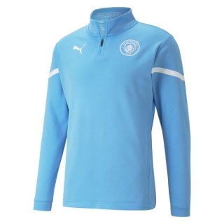 Veste Manchester City 2021-2022 Bleu Pas Cher