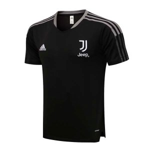 Maillot De Foot Entrainement Juventus Ensemble Complet 2022 Noir Blanc Pas Cher