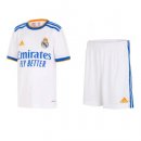 Maillot De Foot Real Madrid Domicile Enfant 2021-2022 Blanc Pas Cher