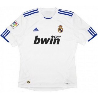 Thailande Maillot De Foot Real Madrid Domicile Retro 2010 2011 Blanc Pas Cher