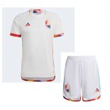 Maillot De Foot Belgique Exterieur Enfant 2022-2023 Pas Cher