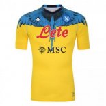 Thailande Maillot De Foot Napoli Spécial 2021-2022 Jaune Pas Cher