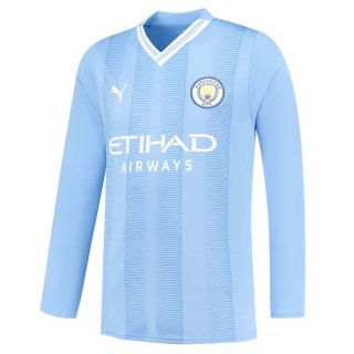 Thailande Maillot Manchester City Domicile ML 2023-2024