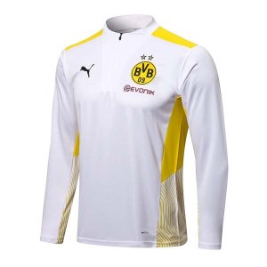 Survetement Training Borussia Dortmund 2022 Blanc Noir Pas Cher