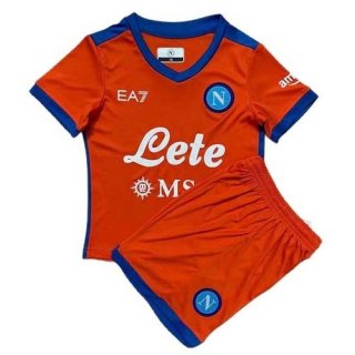 Maillot De Foot Napoli Third Enfant 2021-2022 Pas Cher