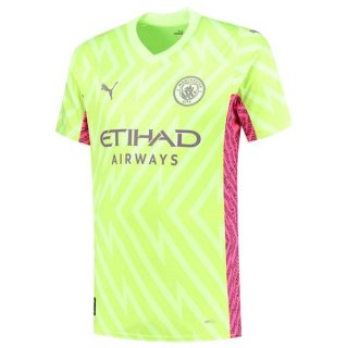 Thailande Maillot Manchester City Domicile Gardien 2023-2024 Vert