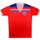 Thailande Maillot De Foot Angleterre Exterieur Retro 1980 Rouge Pas Cher