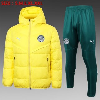 Manteau de duvet Palmeiras Ensemble Complet 2024-2025 Jaune