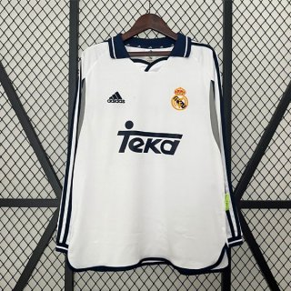 Thailande Maillot Real Madrid Domicile Retro ML 2000 2001