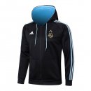 Top Sweat Shirt Capuche Argentine 2022-2023 Noir Pas Cher