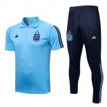 Polo Argentine Ensemble Complet 2022-2023 Bleu Pas Cher