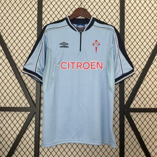 Thailande Maillot Celta De Vigo Domicile Retro 1999 2000