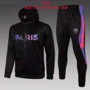 Enfant Sweat Shirt Capuche Paris Saint Germain 2022 Noir Rose 2 Pas Cher