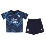 Maillot De Foot Marseille Exterieur Enfant 2021-2022 Pas Cher