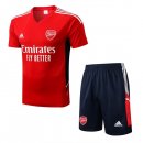 Maillot De Foot Entrainement Arsenal Ensemble Complet 2022-2023 Rouge Pas Cher