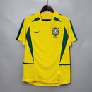 Thailande Maillot Brasil Domicile Retro 2002