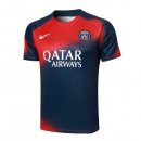 Maillot Entrainement PSG 2024-2025 Bleu Rouge