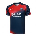 Maillot Entrainement PSG 2024-2025 Bleu Rouge