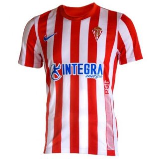 Thailande Maillot De Foot Sporting de Gijón Domicile 2021-2022 Pas Cher