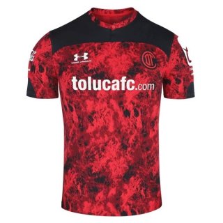 Thailande Maillot De Foot Deportivo Toluca Domicile 2021-2022 Rouge Pas Cher