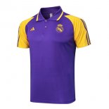 Polo Real Madrid 2024-2025 Purpura Jaune