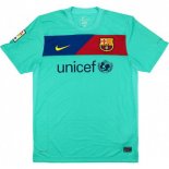 Thailande Maillot De Foot Barcelone Exterieur Retro 2010 2011 Vert Pas Cher