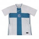 Maillot De Foot Entrainement Inter Milan 2021-2022 Blanc Bleu Pas Cher