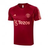 Maillot Entrainement Manchester United 2024-2025 Rouge