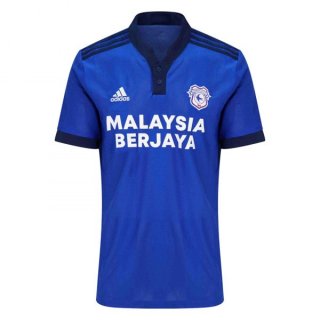 Thailande Maillot De Foot Cardiff City Domicile 2021-2022 Bleu Pas Cher