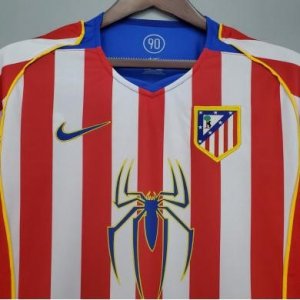 Thailande Maillot De Foot Retro Atlético Madrid 2004 05 Pas Cher