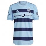 Thailande Maillot De Foot Sporting Kansas City Domicile 2021-2022 Pas Cher