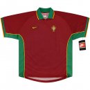 Thailande Maillot De Foot Portugal Domicile Retro 1998 Rouge Pas Cher