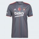 Thailande Maillot De Foot Besiktas Third 2021-2022 Gris Pas Cher