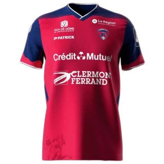 Thailande Maillot De Foot Clermont Domicile 2021-2022 Rouge Pas Cher