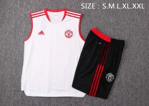 Maillot De Foot Manchester United Sans Manches Ensemble Complet 2021-2022 Pas Cher