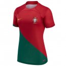 Maillot De Foot Portugal Domicile Femme 2022-2023 Pas Cher