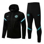 Sweat Shirt Capuche Inter Milan 2022 Noir Pas Cher