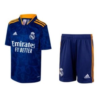 Maillot De Foot Real Madrid Exterieur Enfant 2021-2022 Pas Cher