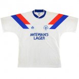 Thailande Maillot De Foot Rangers Exterieur Retro 1990 1992 Blanc Pas Cher